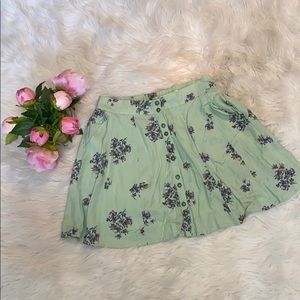 Kimchi blue mint skirt small